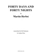 Forty Days and Forty Nights Orchestra sheet music cover